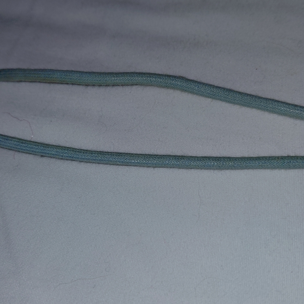 Baccarat Open Heart Necklace Pendant Pale Green Crystal Glass Matte GUC - Picture 9 of 11
